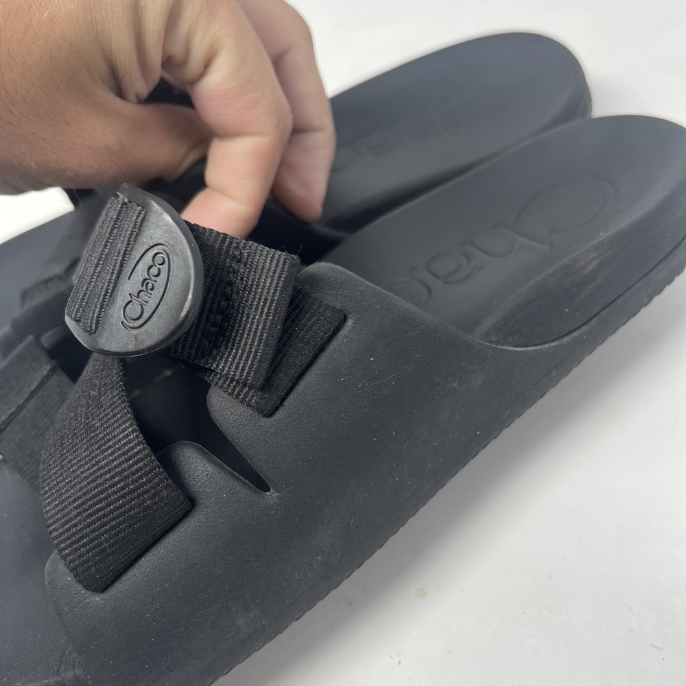 Chaco Chillos Slide Sandals Women's 7 Black Adjustable Strap Sport JCH107818 - Picture 8 of 10